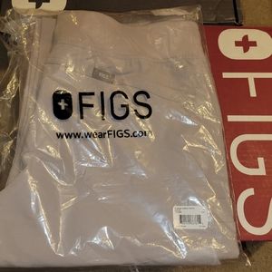 FIGS Kade Taupe Small Petite NWT